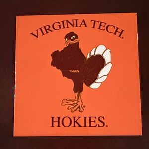 Virginia Tech Hokies  trivet/  wall art